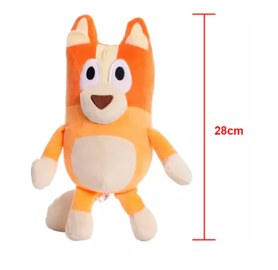 Peluche Bluey y Bingo 28 cm