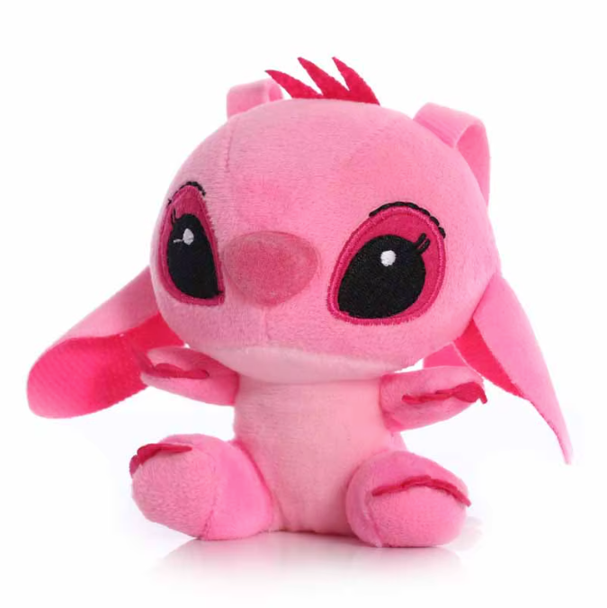 llavero stitch y angie de peluche