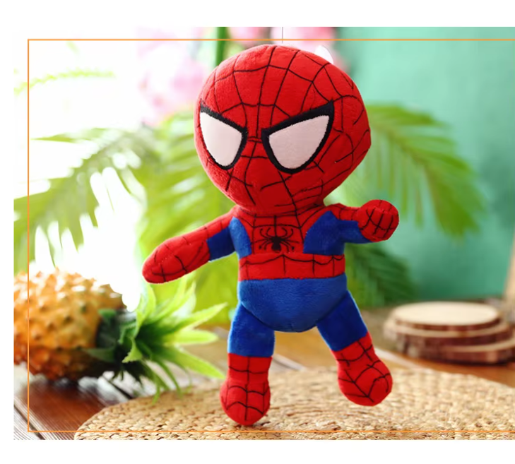 llavero spiderman 16cm