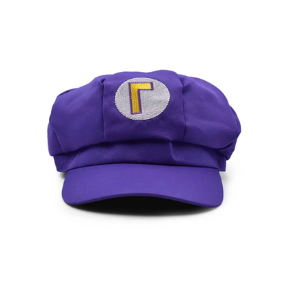 Gorro Boina Waluigi Mario Bros