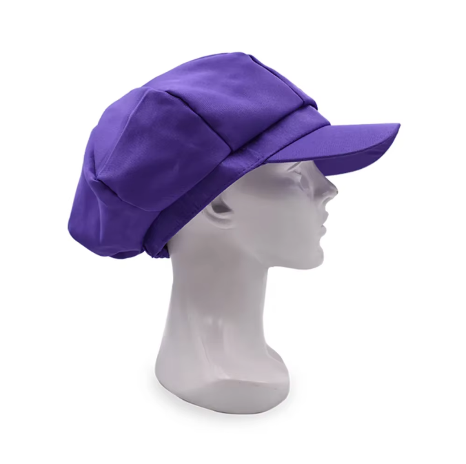 Gorro Boina Waluigi Mario Bros