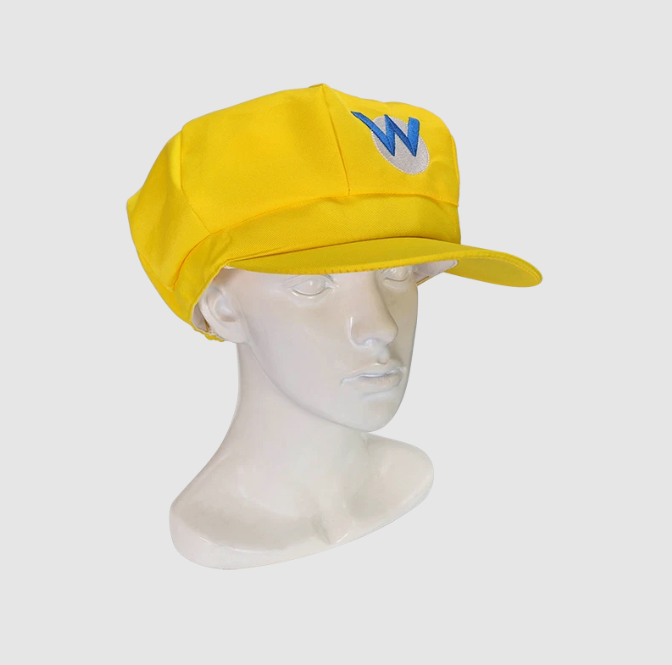 gorro boina wario de mario bross