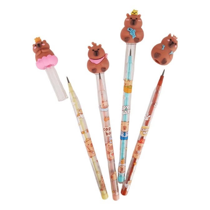 Lápiz grafito Puntas Intercambiables capibara