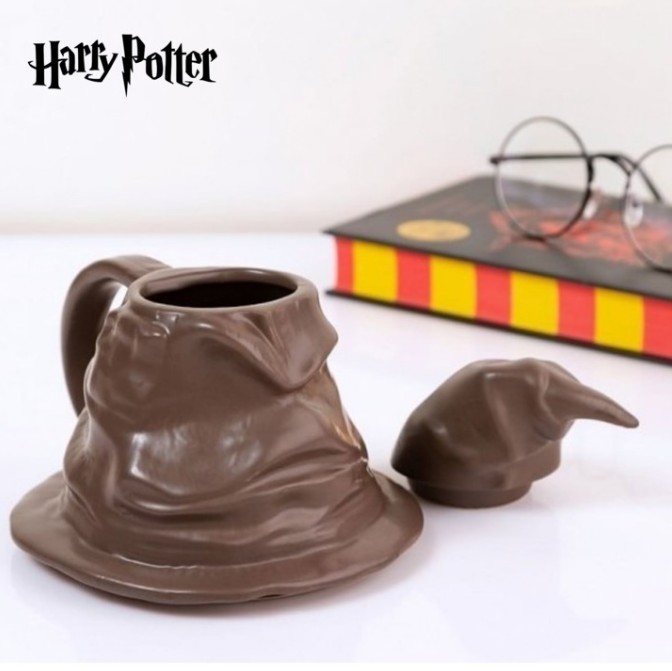 taza sombrero seleccionar harry potter