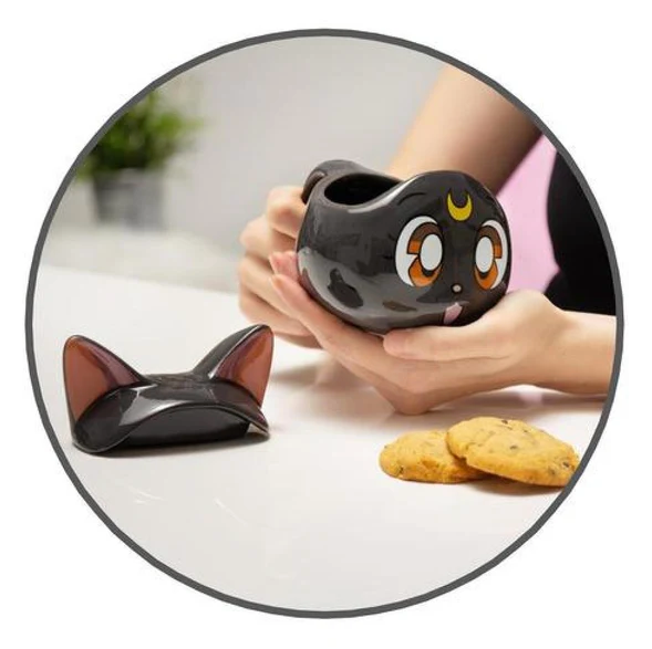 taza gatita luna de sailor moon