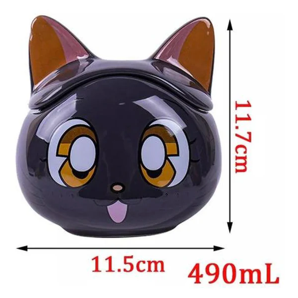taza gatita luna de sailor moon