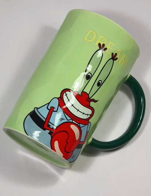 taza don cangrejo de bob esponja