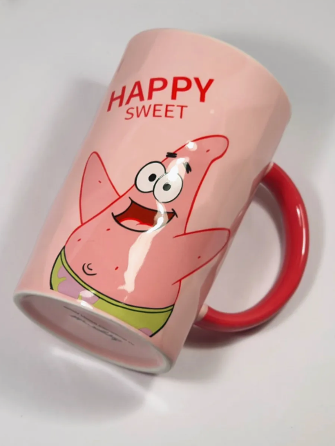 taza patricio de bob esponja