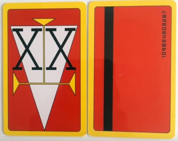 tarjeta de licencia cazador HXH