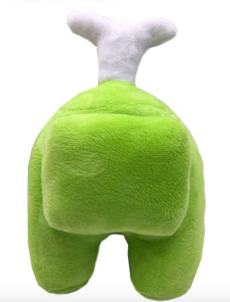 peluche amongs us verde hueso
