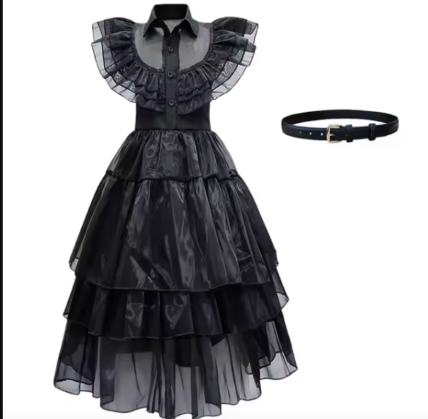 Disfraz Cosplay de Merlina baile