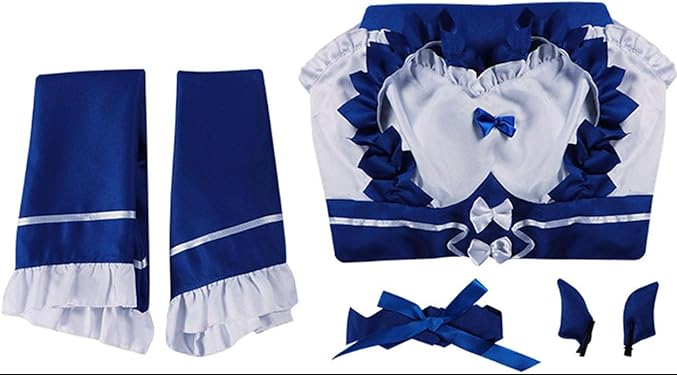 disfraz Re Zero Ram Rem azul