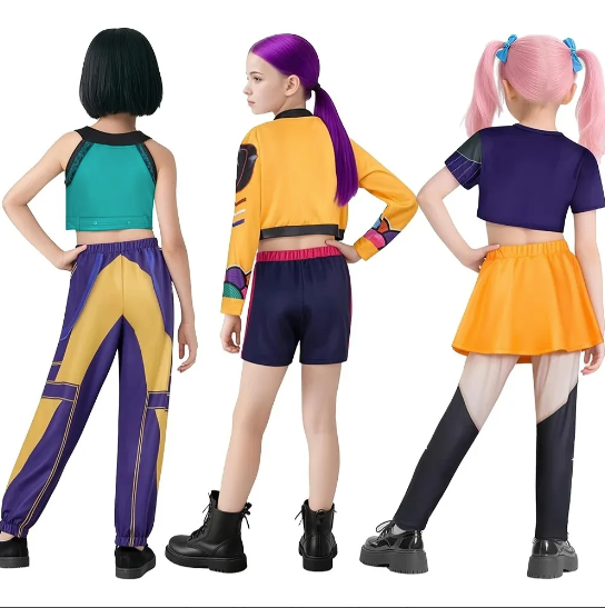 Cosplay Disfraz Guerreras K-pop Rumi Mira Zoey Huntrix 6