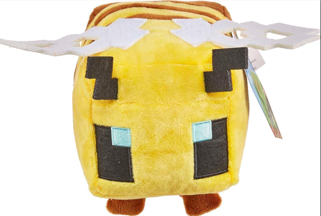 peluche abeja minecraft