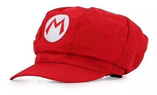 gorro boina de mario
