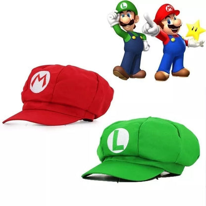 gorro boina de mario