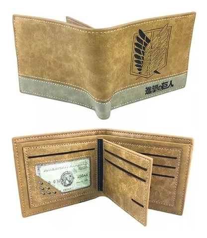billetera shingeki no kyojin