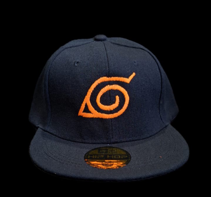 Jockey o gorro naruto shippuden Bordado negro