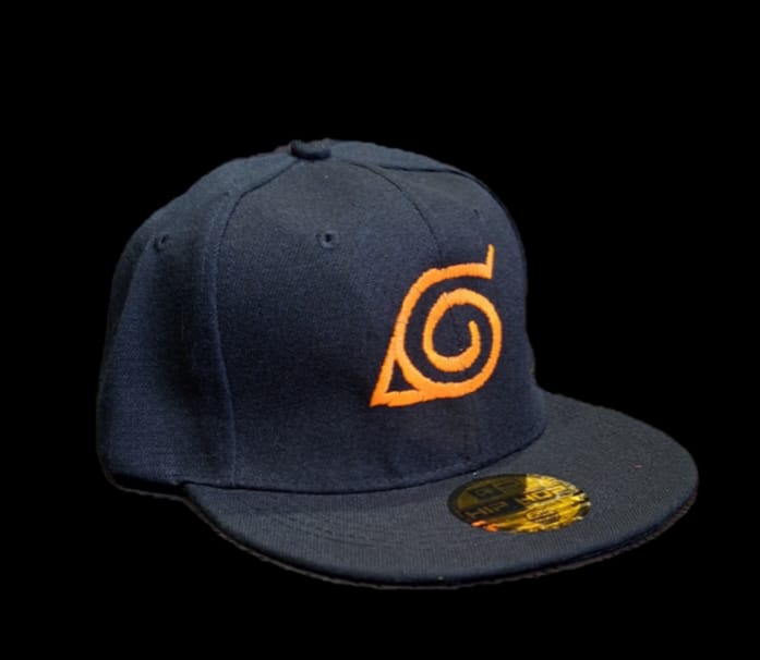 Jockey o gorro naruto shippuden Bordado negro