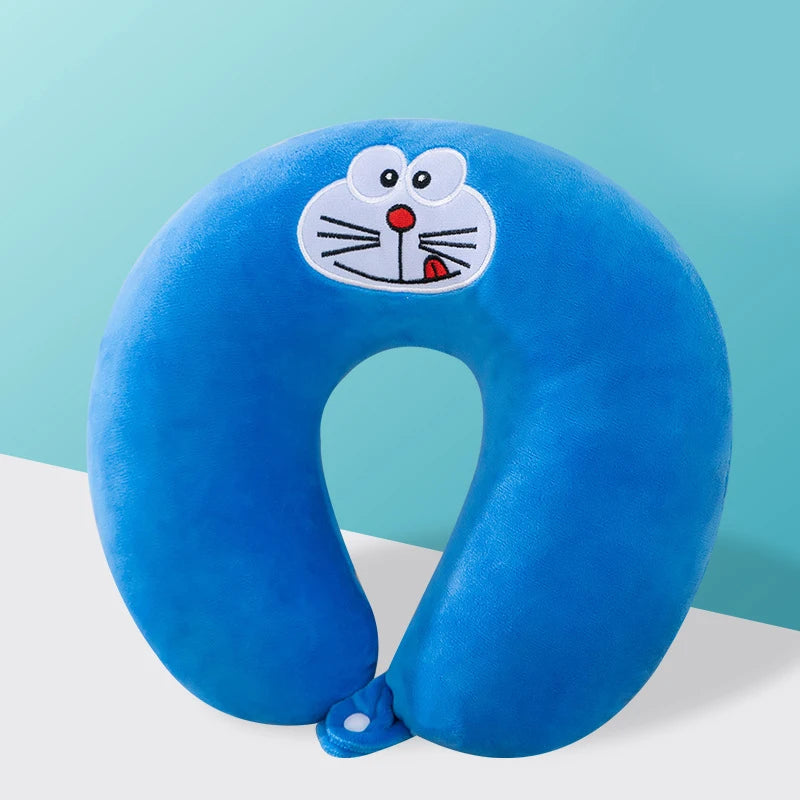 cojín de viaje doraemon