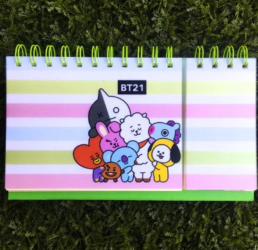 calendario organizador bts