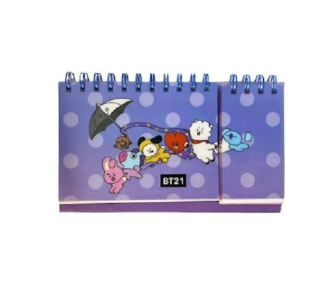 calendario organizador bts