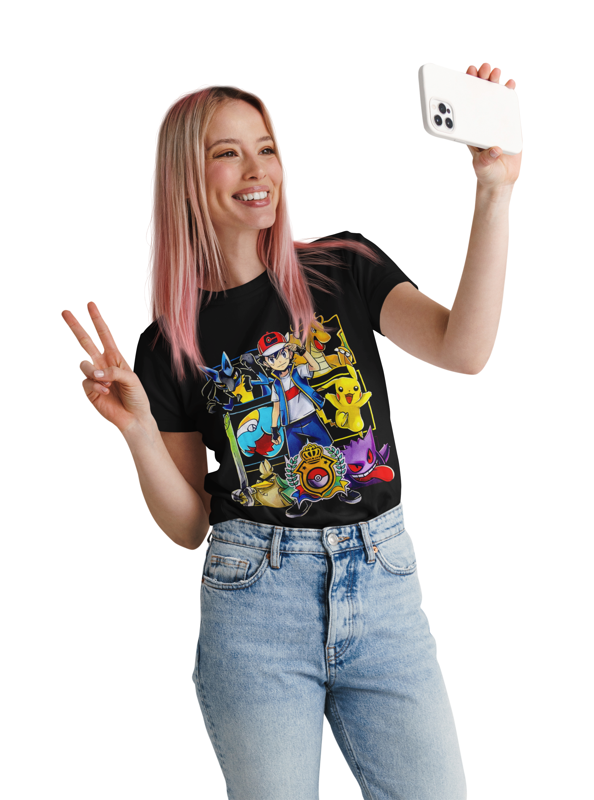 polera pokemon Ash Ketchum