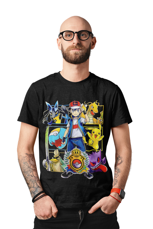 polera pokemon Ash Ketchum