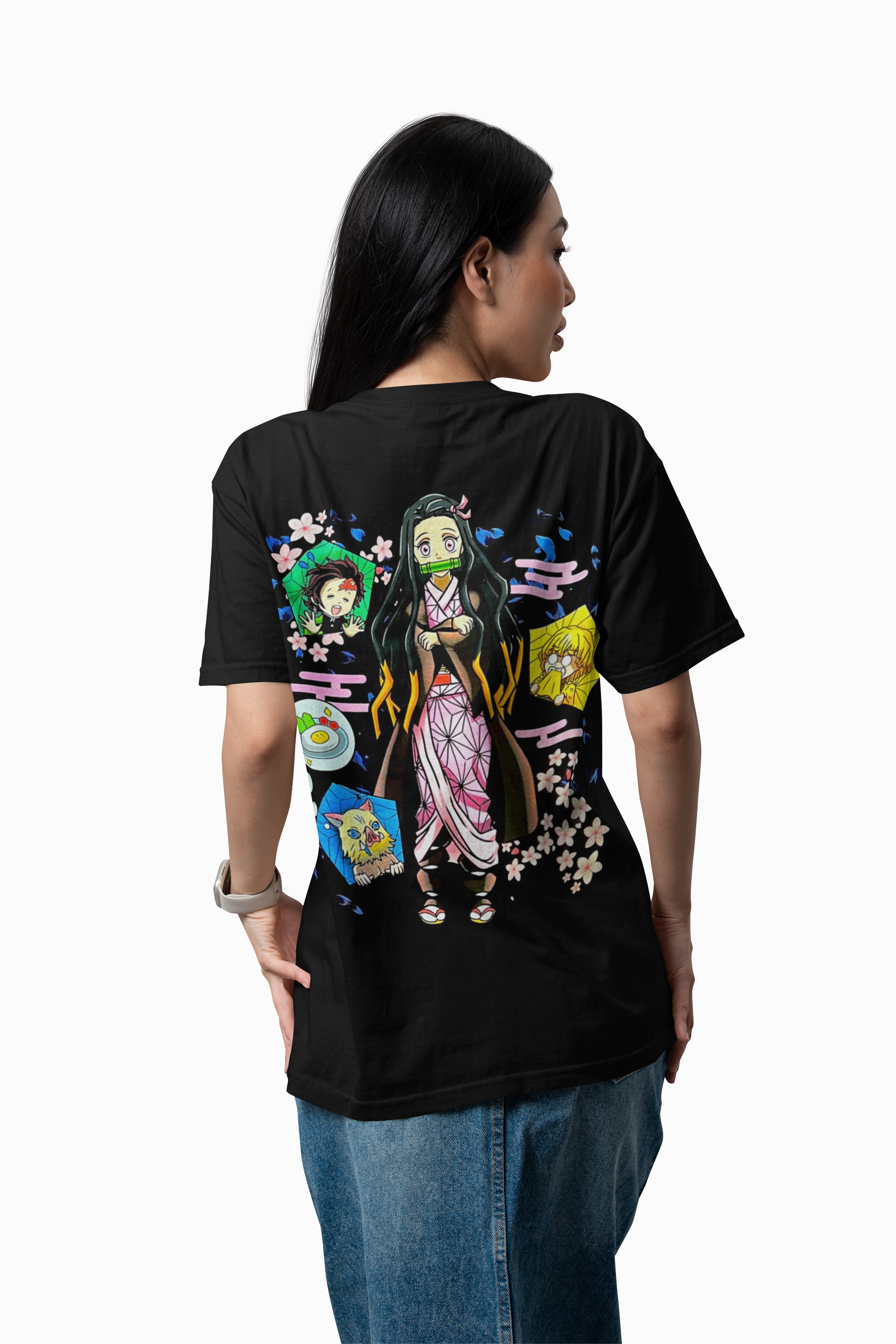 Polera Nezuko, Shinobu y mitsuri