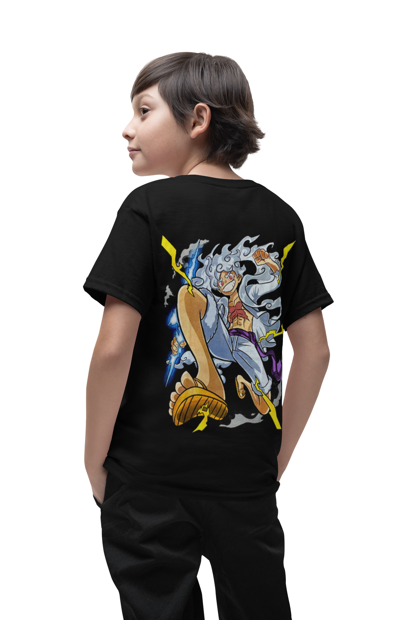 Polera Gear 5 luffy evolucion