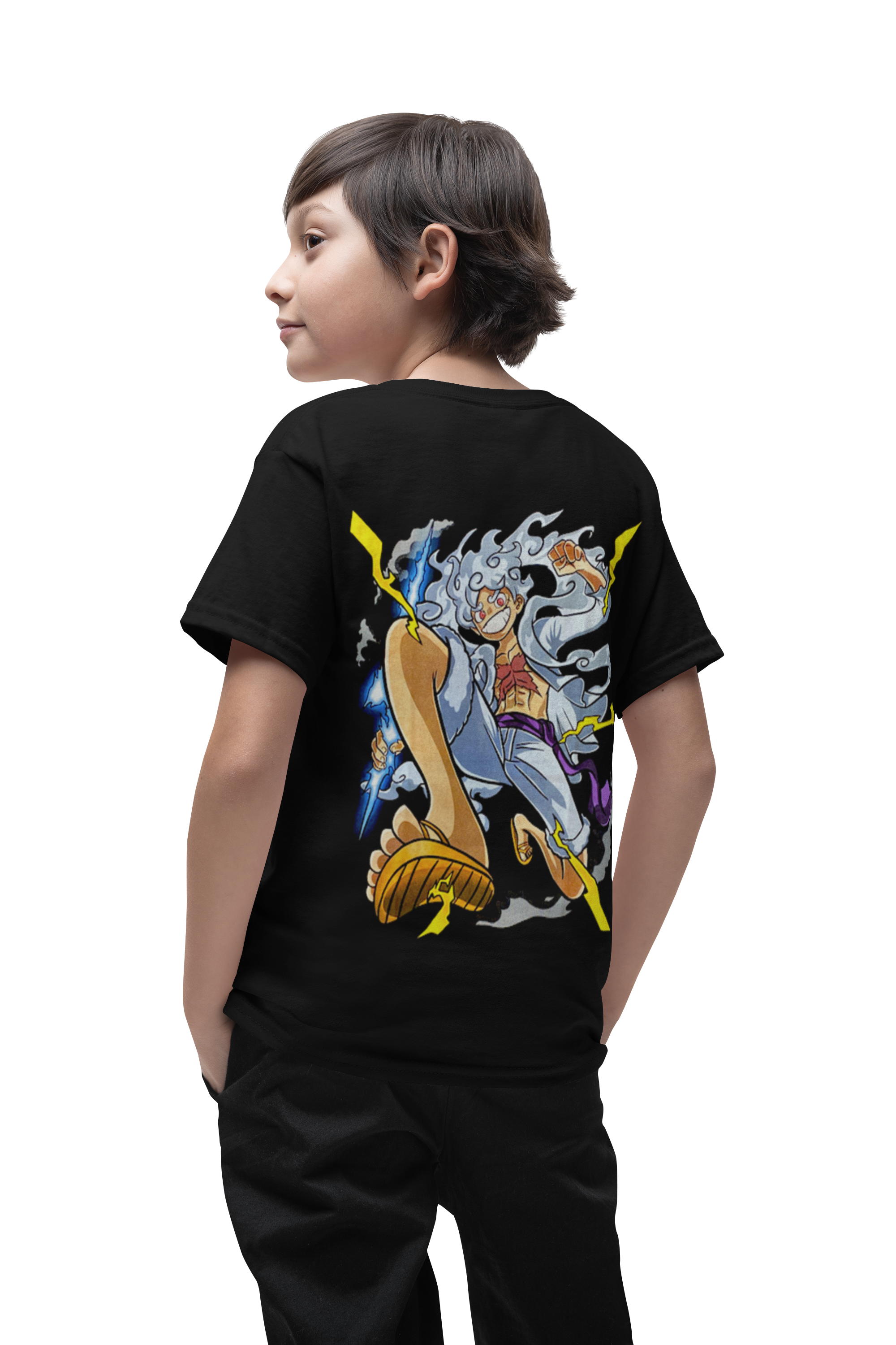 Polera Gear 5 luffy evolucion