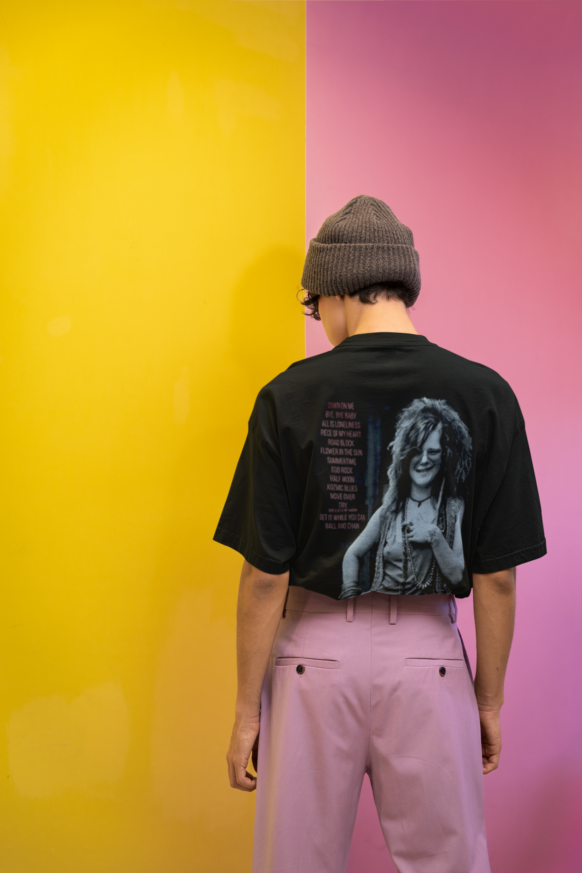 Polera Janis Joplin in concert