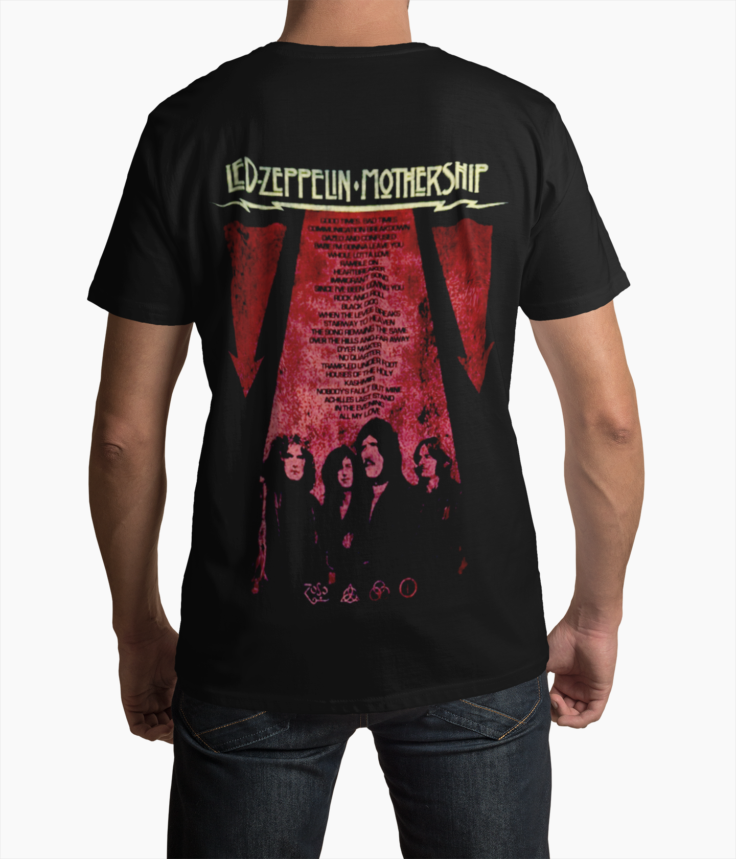 Polera Led Zeppeling Mothership