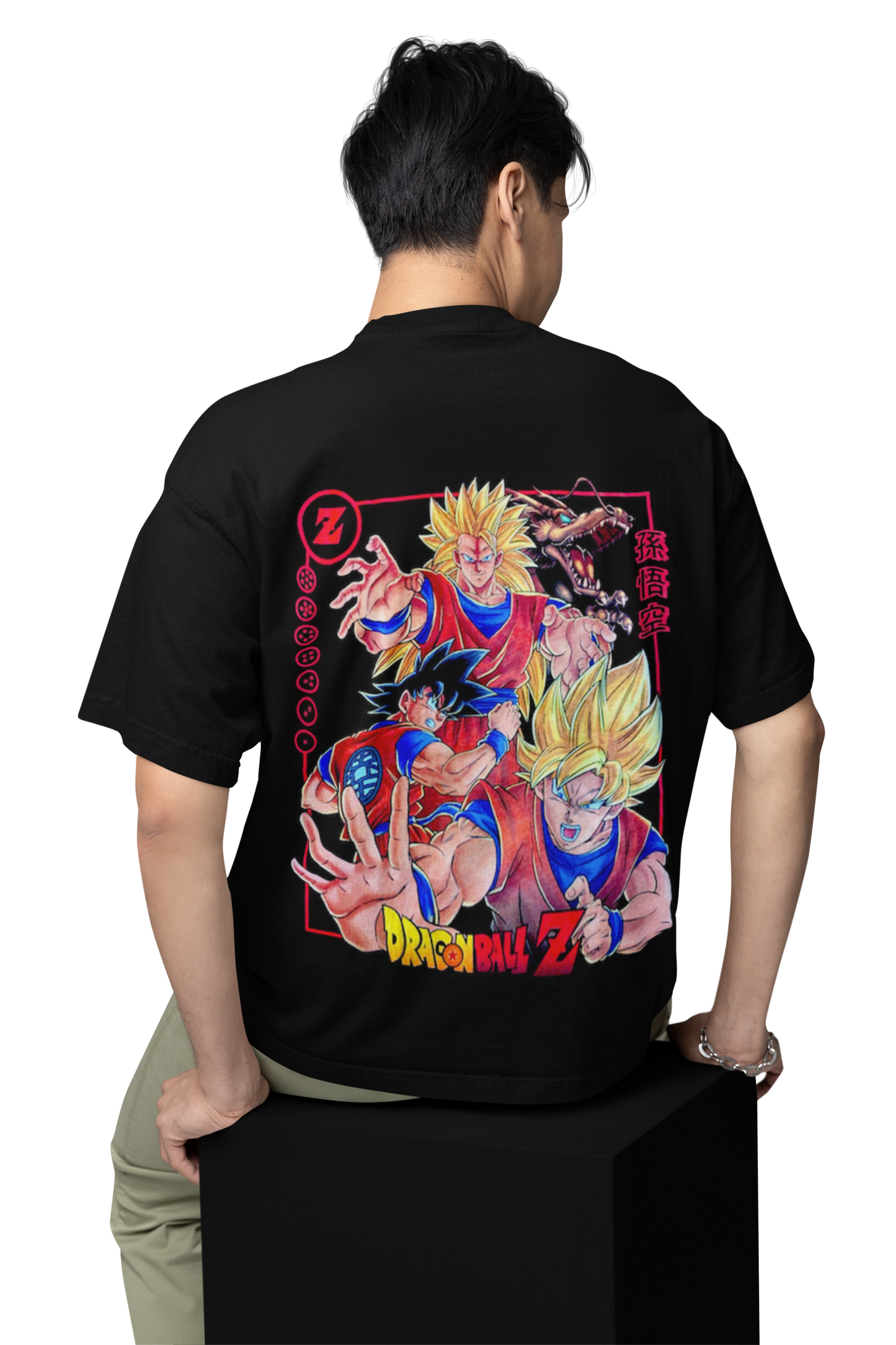 Polera Goku Fases