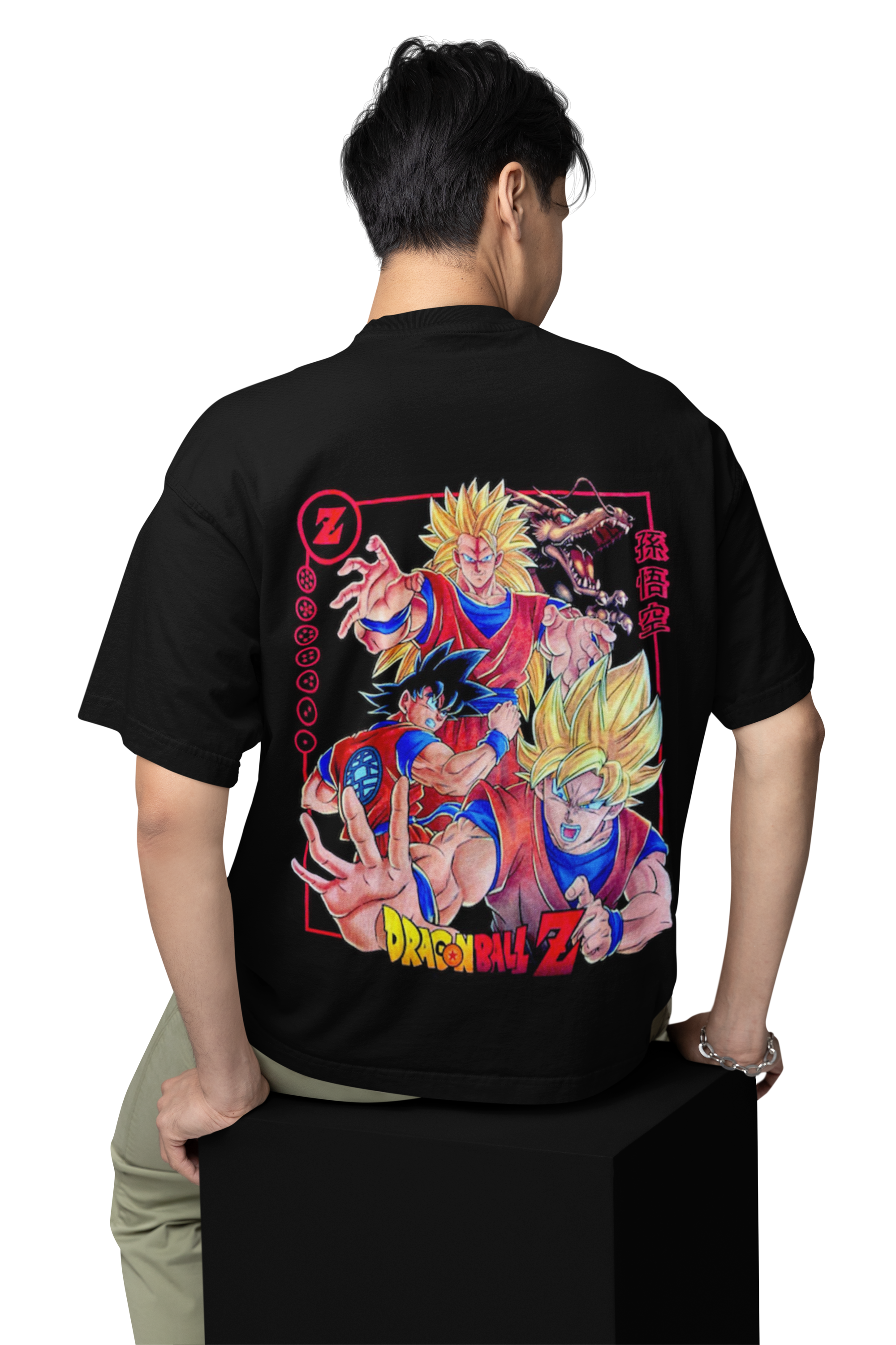 Polera Goku Fases