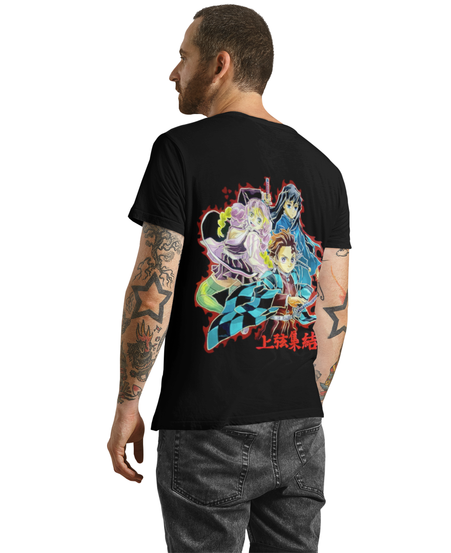 polera kimetsu no yaiba tanjiro, tokito y mitsuri