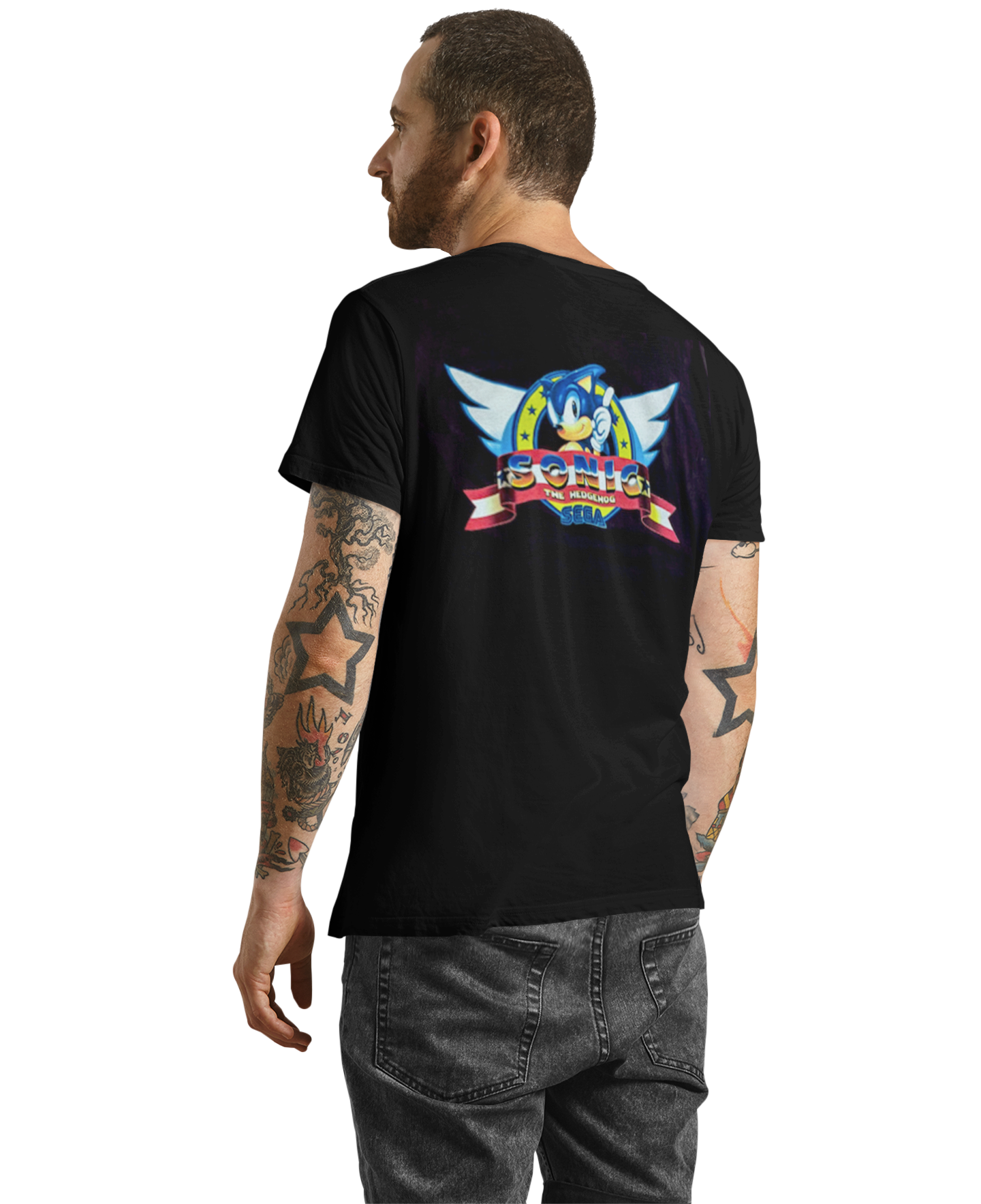 Polera Sonic the hedgehog