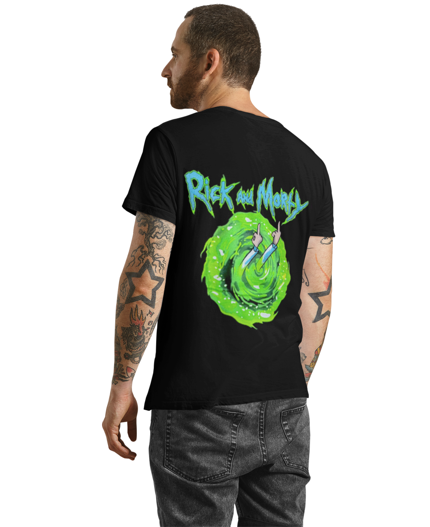 Polera rick and morty outlet