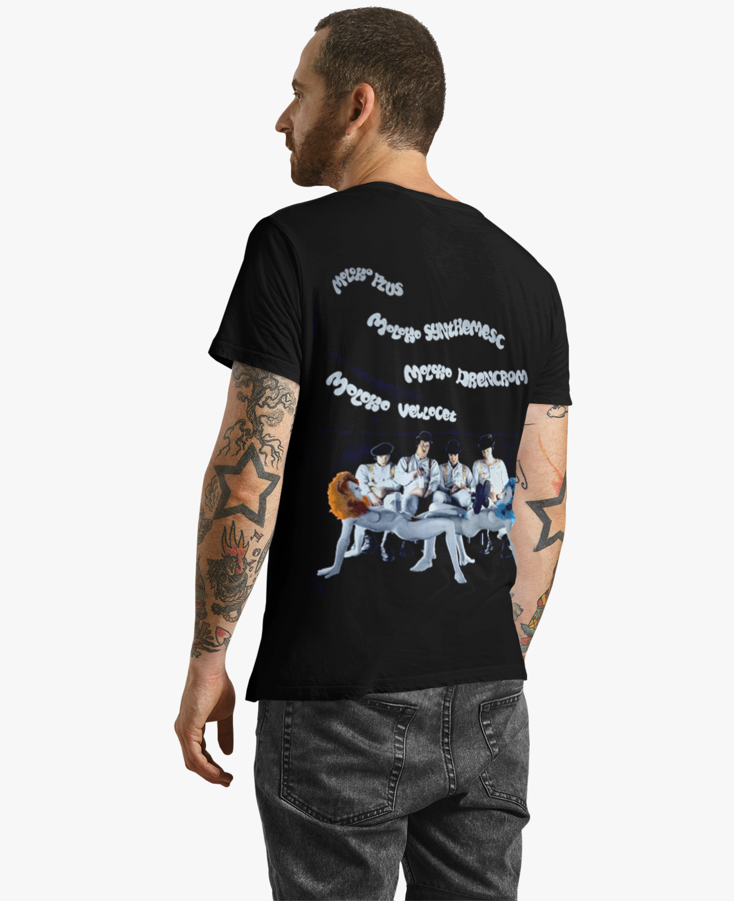 Polera de La Naranja Mecanica