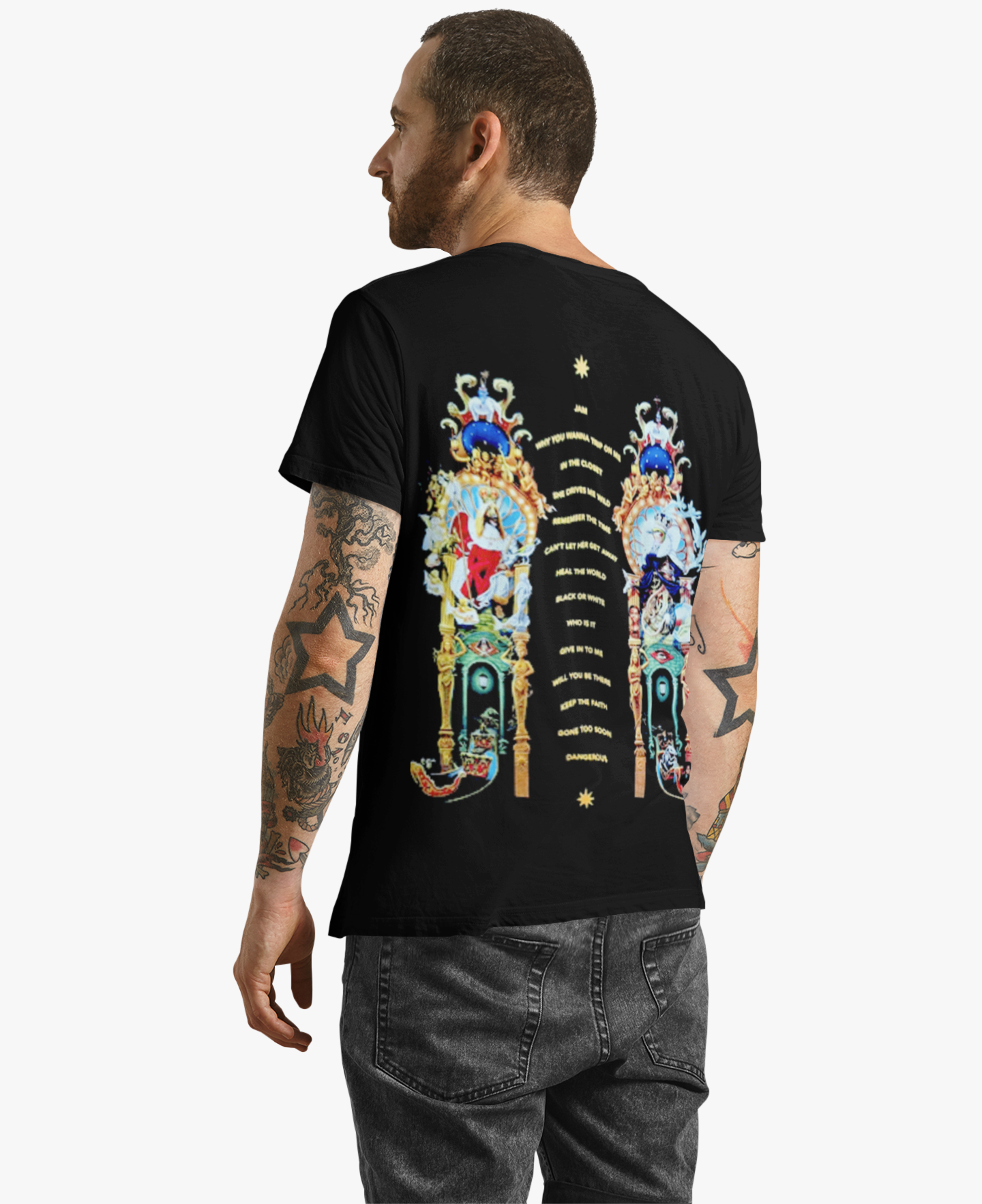 Polera Michael Jackson Dangerous