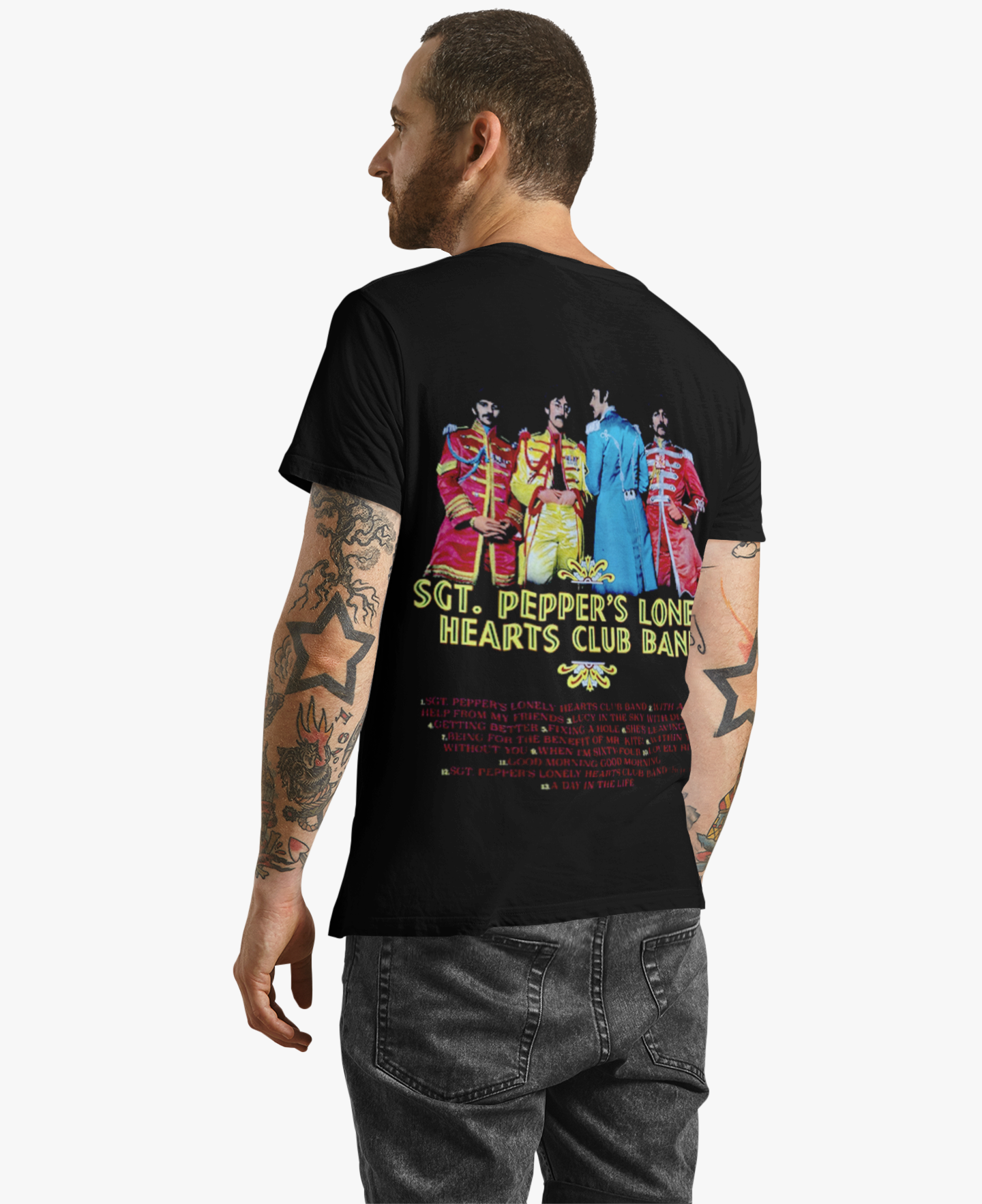 Polera The Beatles sgt pepper lonely