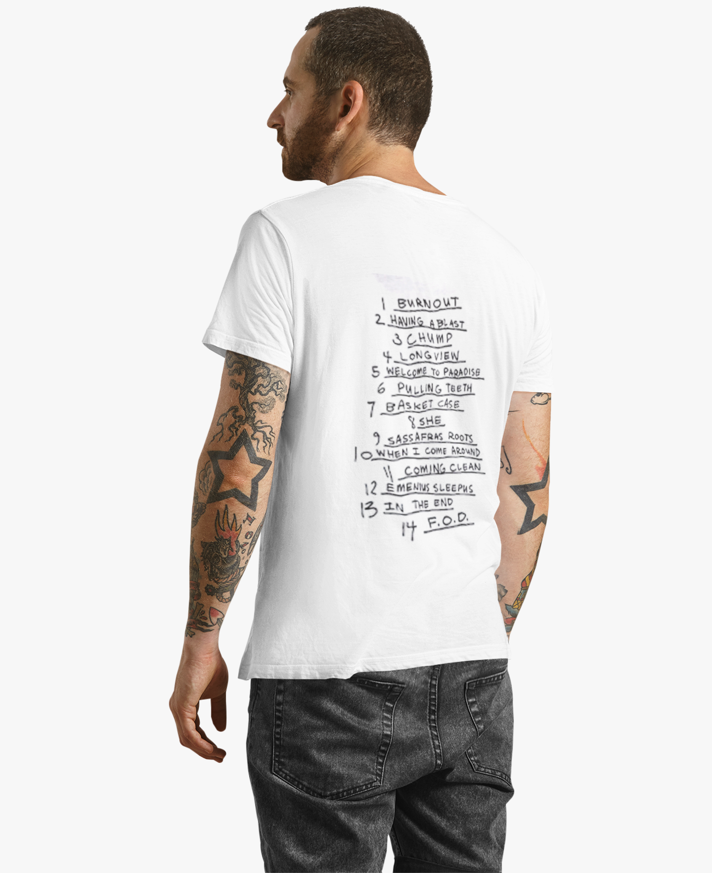 Polera Green Day dookie