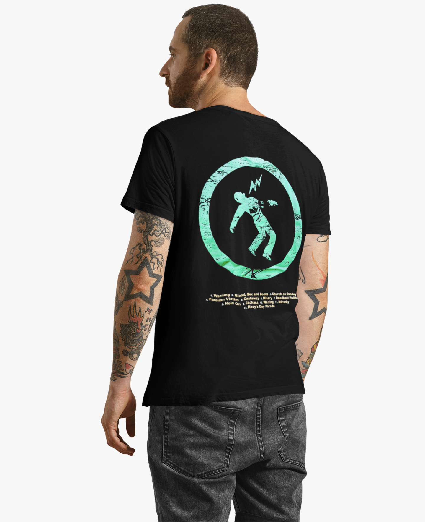 Polera Warning Green Day