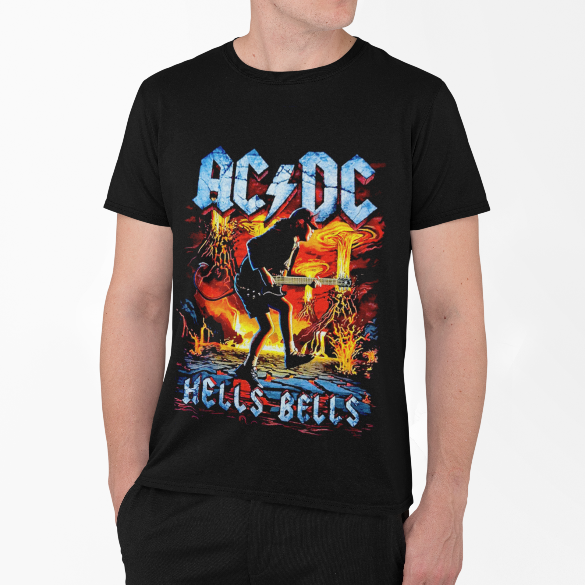 Polera AC-DC Hell Bells