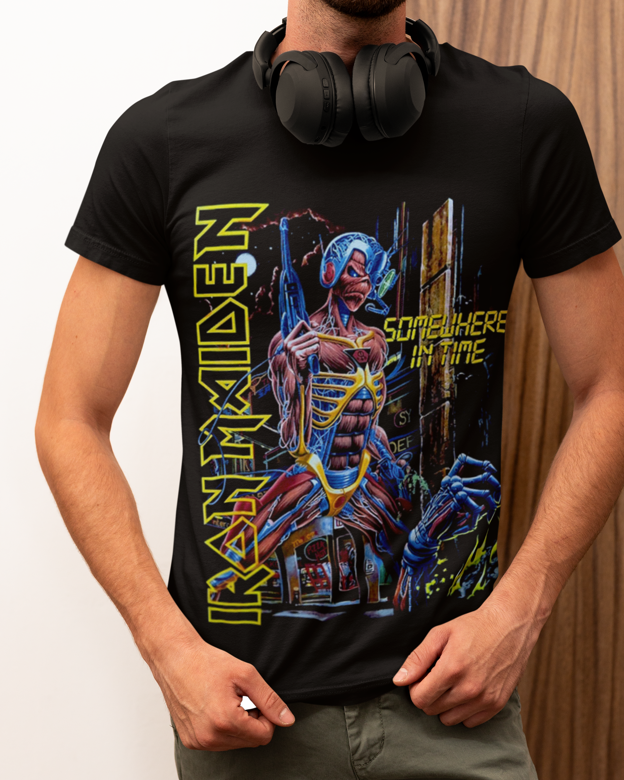 Polera Iron Maiden Somewhere in time
