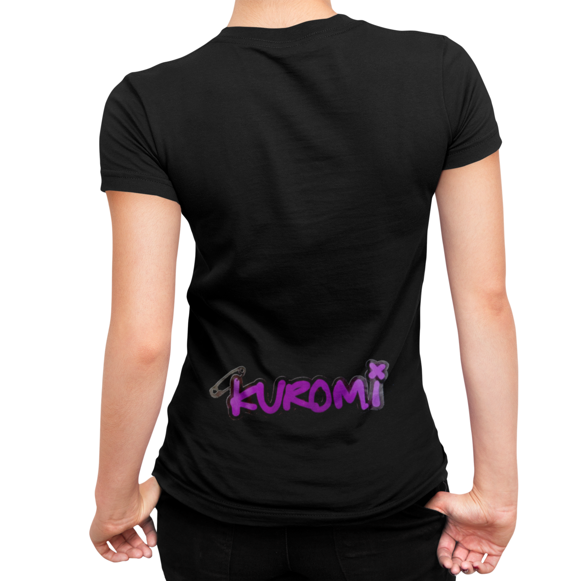 polera kuromi corazon