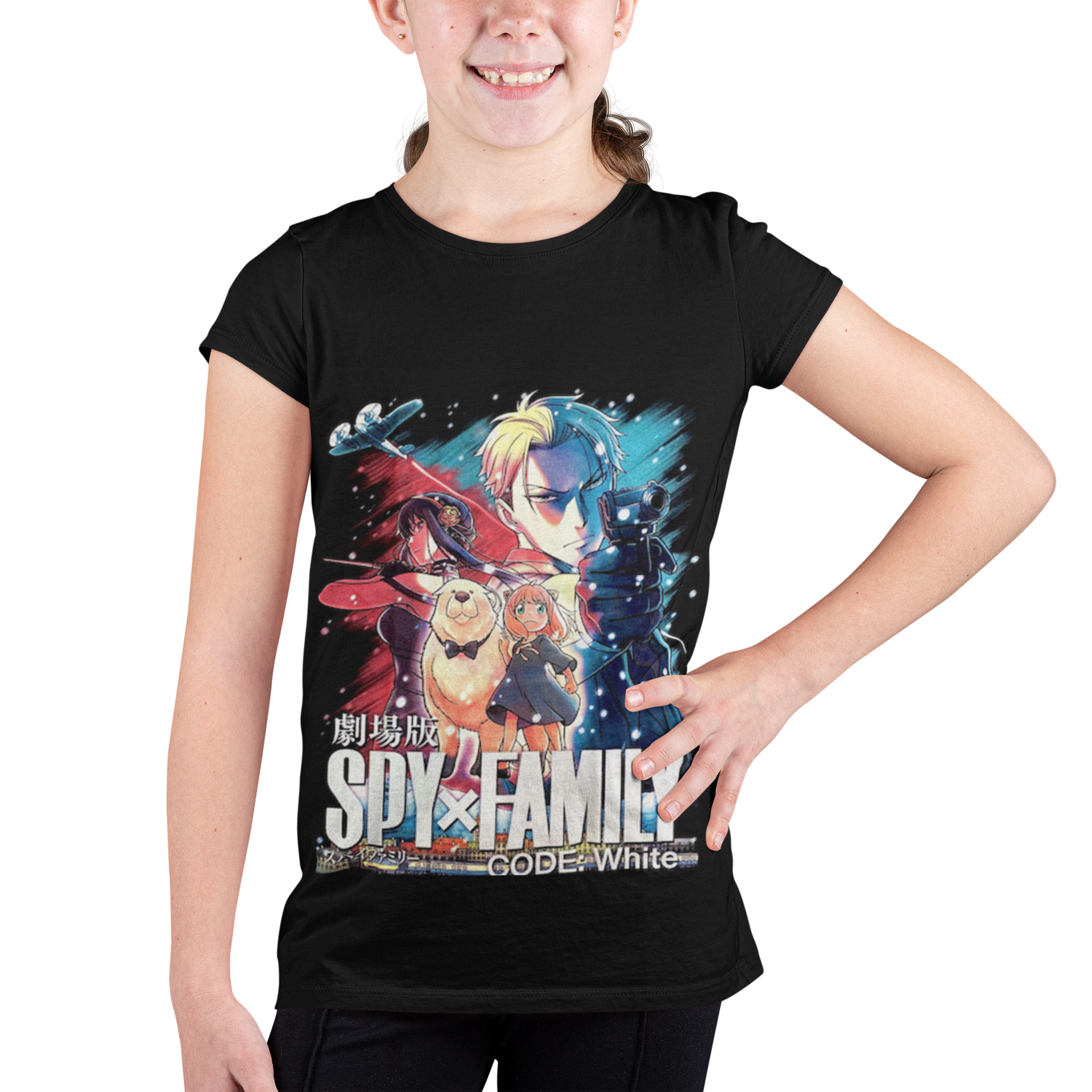 Polera de Spy X Family White Code