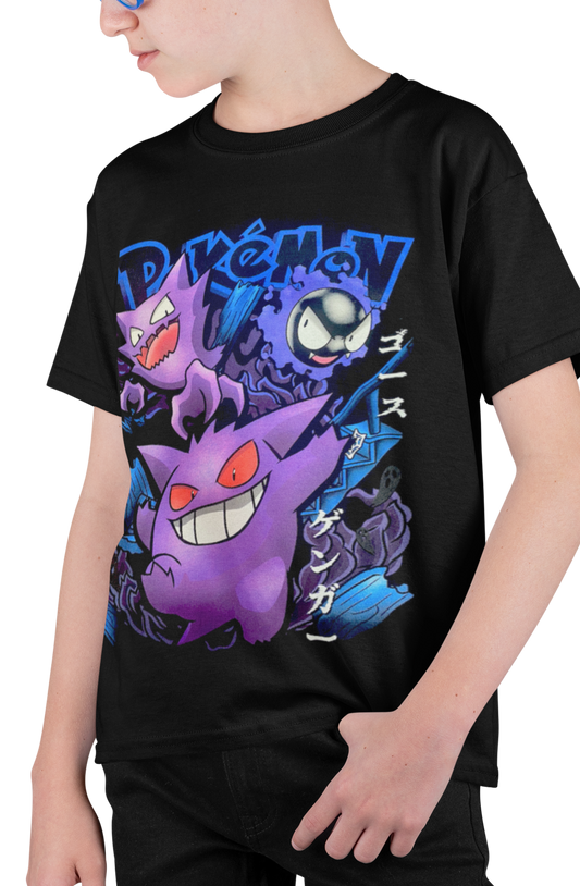 Polera Gengar evolucion