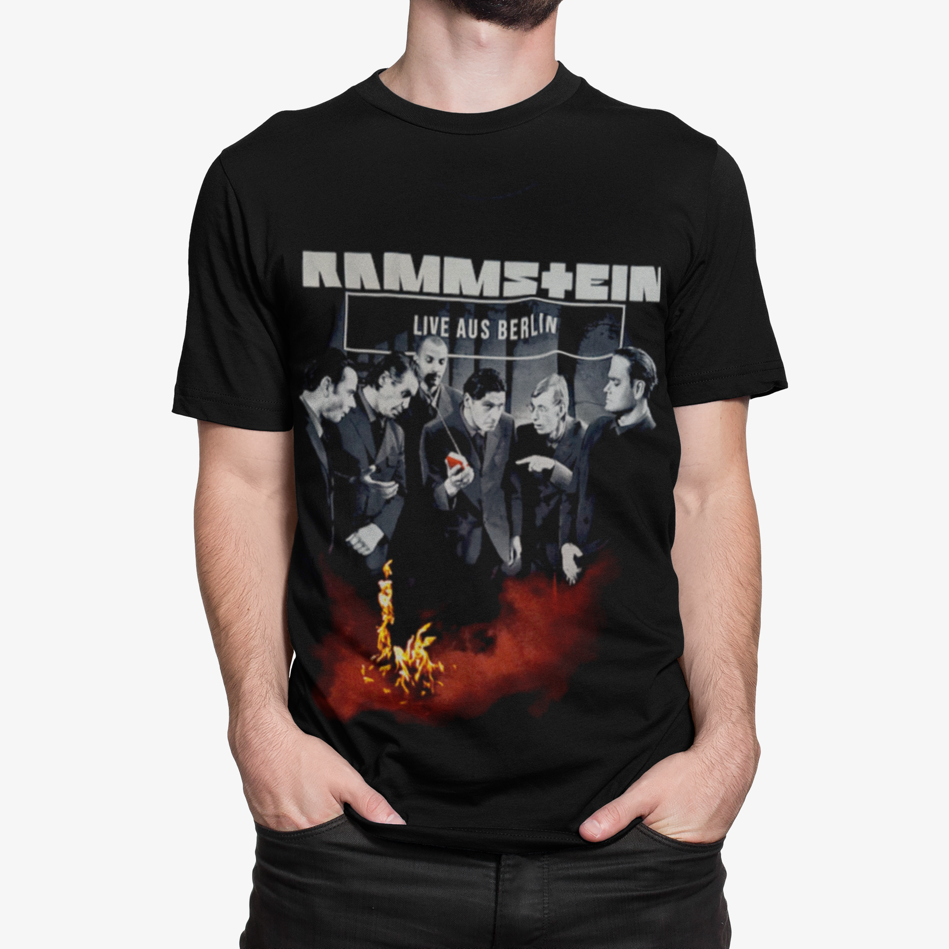 Polera Rammstein LIVE AUS BERLIN