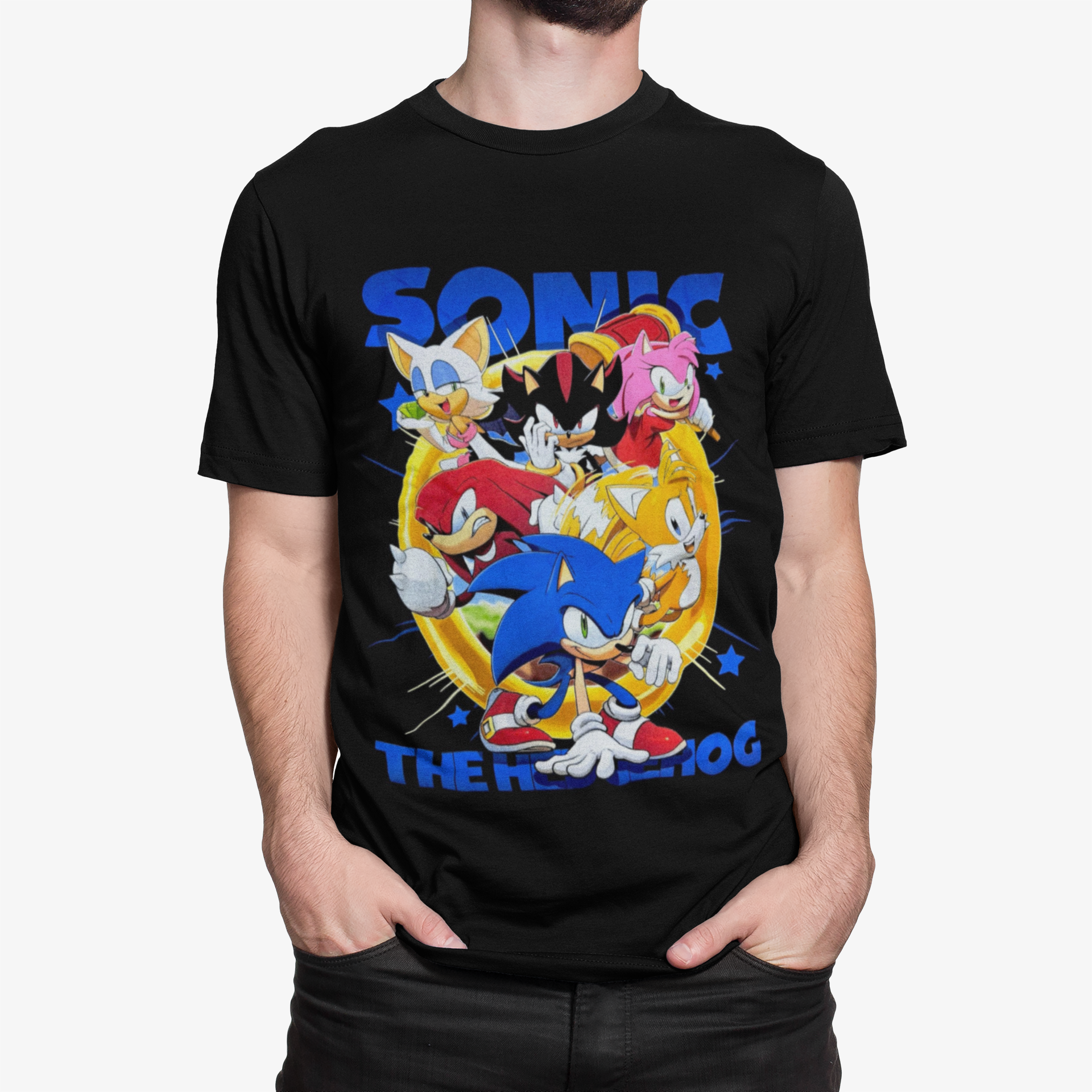 Polera Sonic Hedgehog